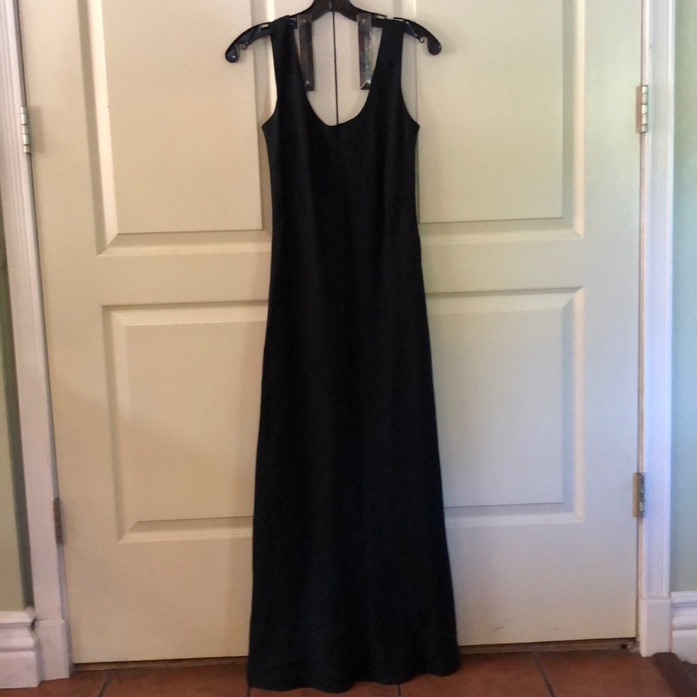Linen tank dress